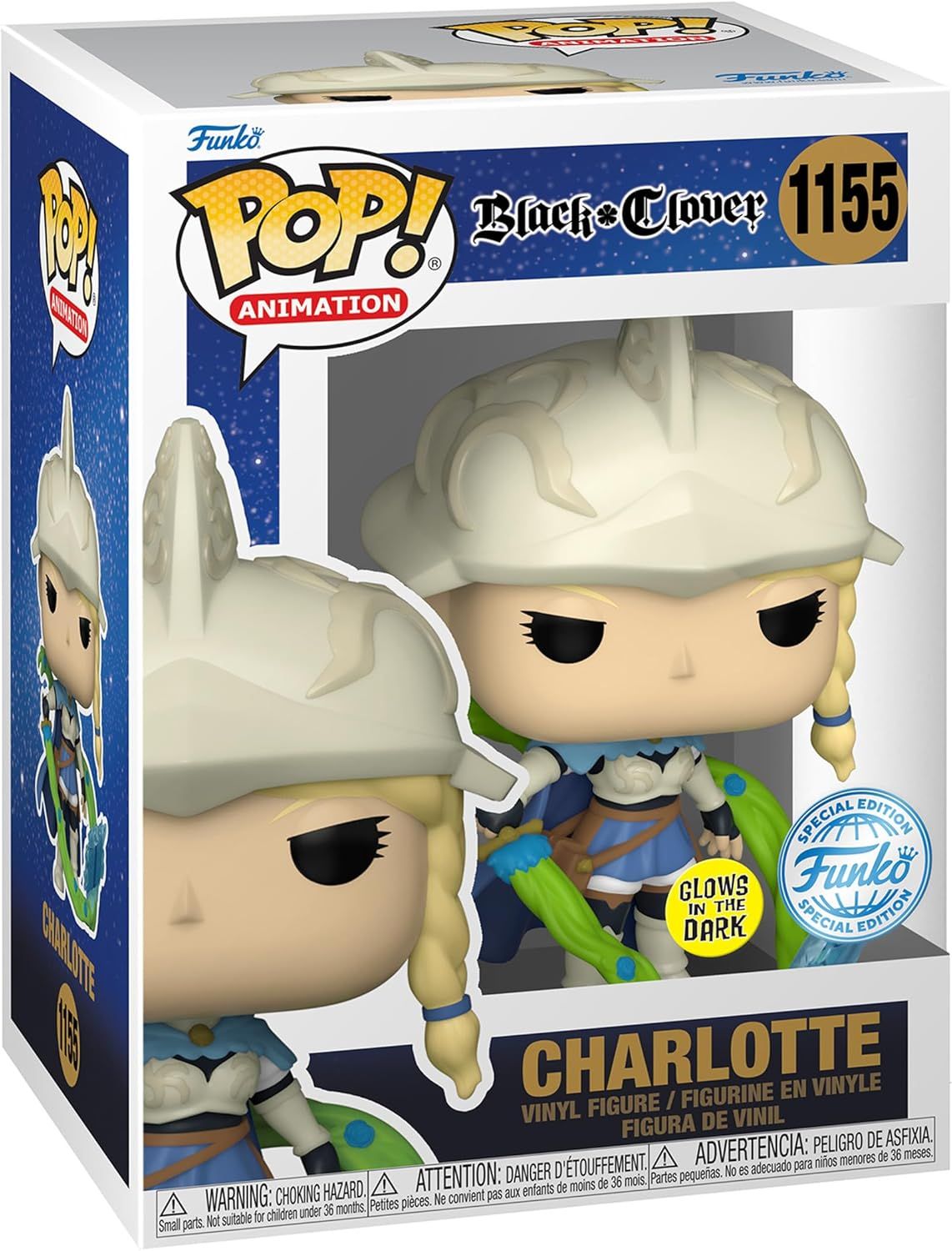 NELA Charlotte FIgura Funko Pop Black Clover Figura