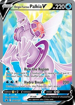 SJ Origin Forme Palkia V - SWSH: Sword &amp; Shield Promo Cards (SWSD) SWSH: Sword &amp; Shield Promo Cards