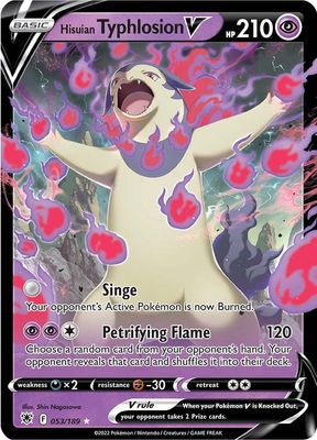 SJ Hisuian Typhlosion V - SWSH10: Astral Radiance (SWSH10) SWSH10: Astral Radiance