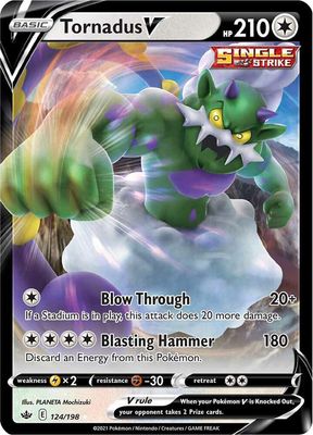 SJ Tornadus V - SWSH06: Chilling Reign (SWSH06) SWSH06: Chilling Reign