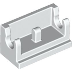PIEZA LEGO BLANCA ROCKER BEARING 1X2 SPACE SHUTTLE