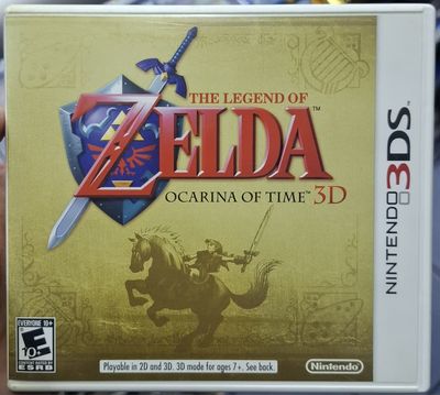 SJ The Legend of Zelda Ocarine of Time 3D Nintendo 3ds Usado Completo