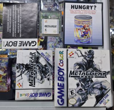 SJ Metal Gear Solid Nintendo Game Boy Color Usado Completo