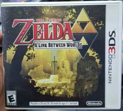 SJ The Legend of Zelda A Link Between Worlds Nintendo 3ds Usado Completo