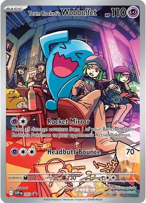 SJ Team Rocket&#39;s Wobbuffet - SV: Scarlet &amp; Violet Promo Cards (SVP) SV: Scarlet &amp; Violet Promo Cards