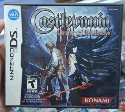 SJ Castlevania Order of Ecclesia Nintendo DS Usado Completo