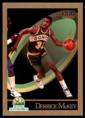 Derrick McKey 270 Skybox 1990 NBA Card