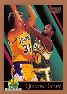 Quintin Dailey 265 Skybox 1990 NBA Card