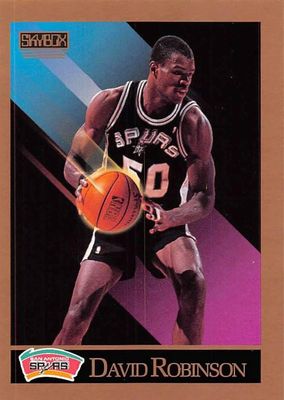 David Robinson 260 Skybox 1990 NBA Card