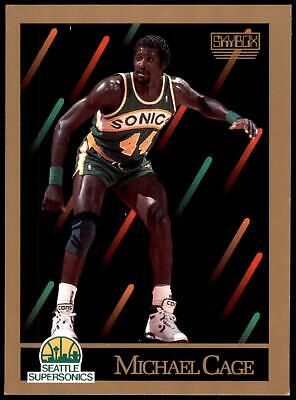 Michael Cage 264 Skybox 1990 NBA Card