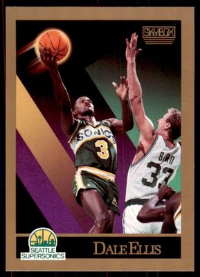 Dale Ellis 266 Skybox 1990 NBA Card
