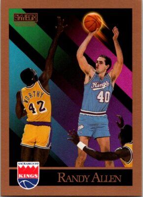 Randy Allen 243 Skybox 1990 NBA Card