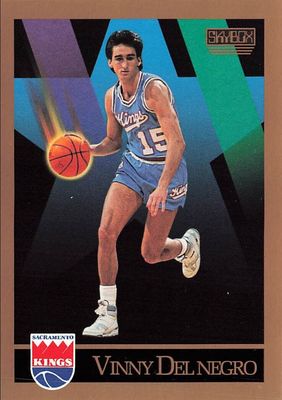 Vinny Del Negro 245 Skybox 1990 NBA Card