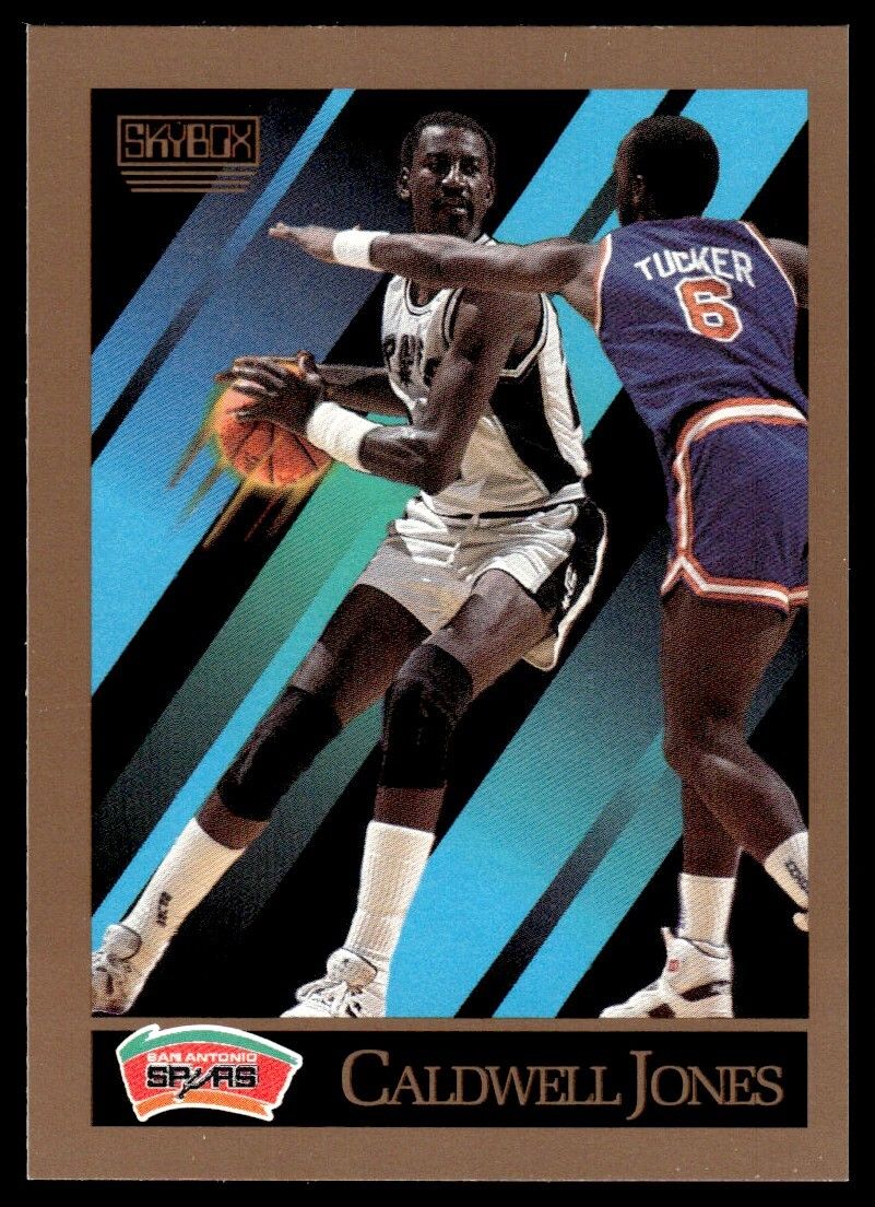 Caldwell Jones 257 Skybox 1990 NBA Card