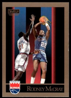 Antoine Carr 244 Skybox 1990 NBA Card