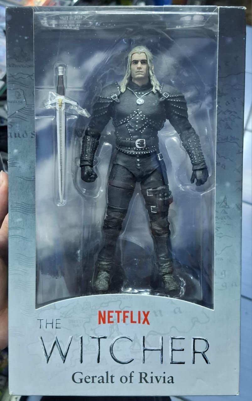 SJ The Witcher Figura Geralt of Rivia Figura 7 Pulgadas