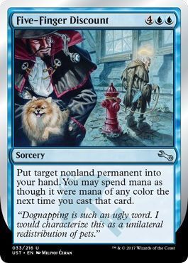 Five-Finger Discount 033/216 Unstable Singles