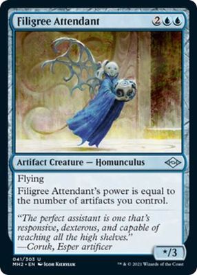 Filigree Attendant 041/303 Modern Horizons 2 Singles