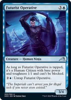 Futurist Operative 053/302 Kamigawa Neon Dynasty Singles