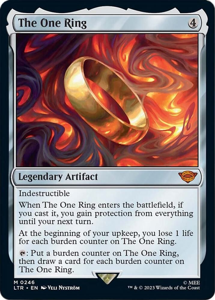 SJ The One Ring - Universes Beyond: The Lord of the Rings: Tales of Middle-earth (LTR) Universes Beyond: The Lord of the Rings: Tales of Middle-earth