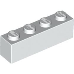 PIEZA LEGO BLANCA BRICK 1X4 SPACE SHUTTLE