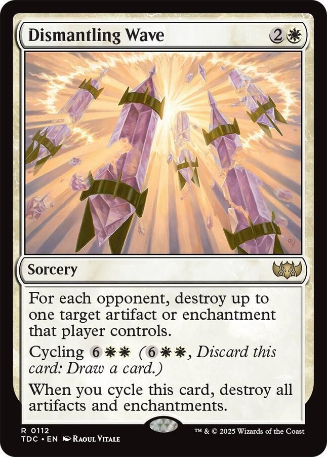 Dismantling Wave - Commander: Tarkir: Dragonstorm (TDC) Commander: Tarkir: Dragonstorm