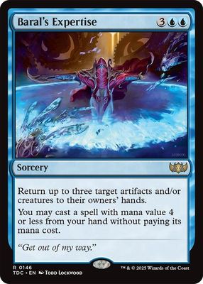 SJ Baral&#39;s Expertise - Commander: Tarkir: Dragonstorm (TDC) Commander: Tarkir: Dragonstorm