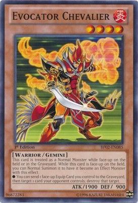 Evocator Chevalier - BP02-EN085 - Common 1st Edition Battle Pack 2: War of the Giants 1st Edition Singles