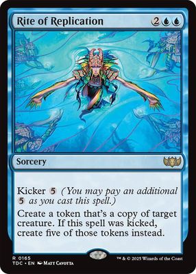 SJ Rite of Replication - Commander: Tarkir: Dragonstorm (TDC) Commander: Tarkir: Dragonstorm