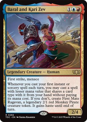 SJ Baral and Kari Zev - Commander: Tarkir: Dragonstorm (TDC) Commander: Tarkir: Dragonstorm