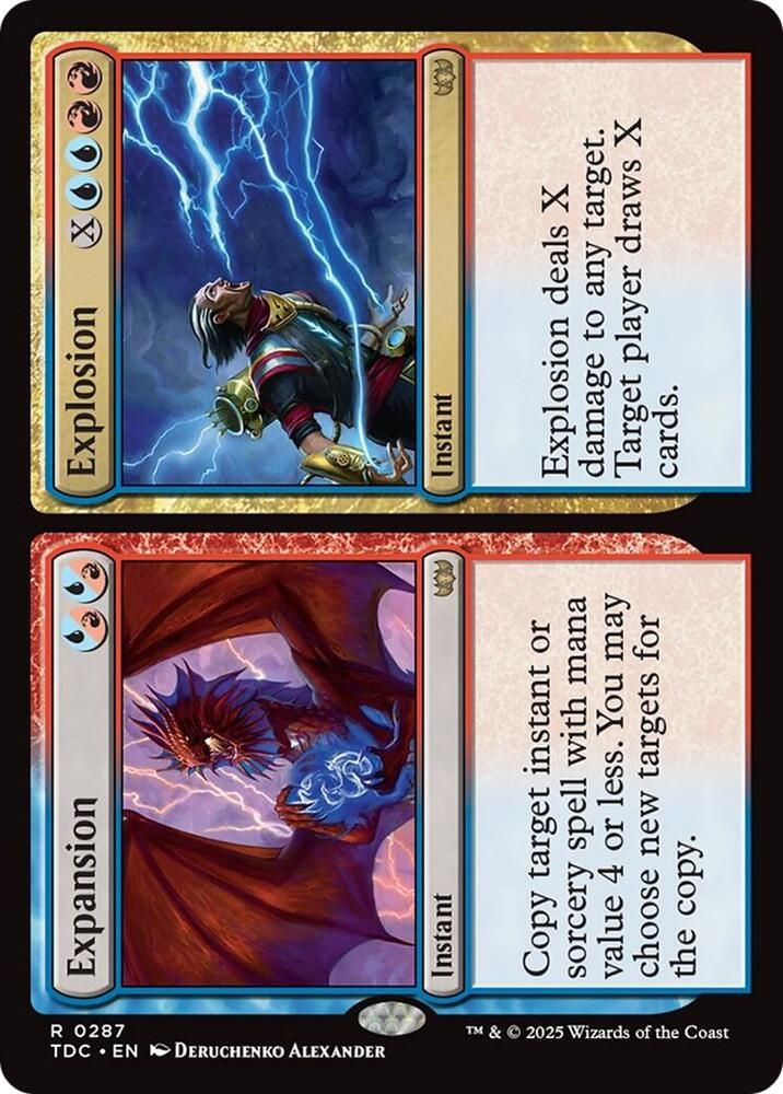 SJ Expansion // Explosion - Commander: Tarkir: Dragonstorm (TDC) Commander: Tarkir: Dragonstorm