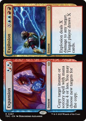 SJ Expansion // Explosion - Commander: Tarkir: Dragonstorm (TDC) Commander: Tarkir: Dragonstorm