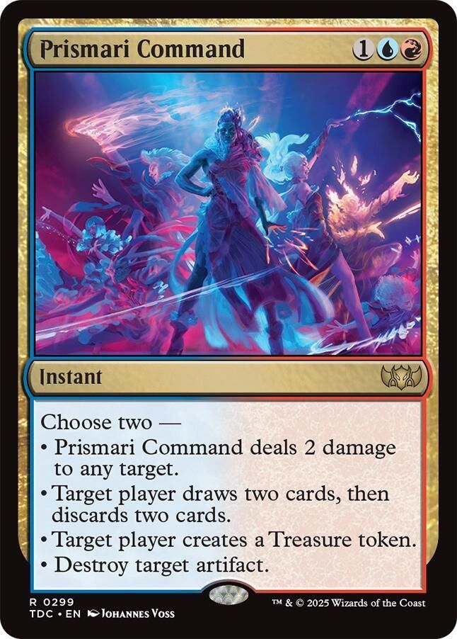 Prismari Command - Commander: Tarkir: Dragonstorm (TDC) Commander: Tarkir: Dragonstorm