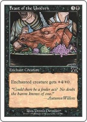 Feast of the Unicorn MTG 6th Edition (Classic) (Magic Cards) Singles