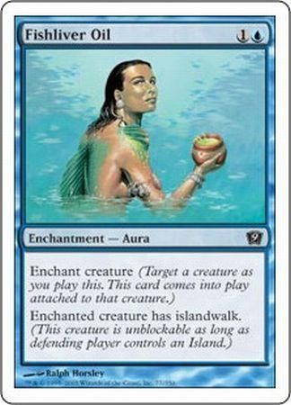 Fishliver Oil MTG 9th Edition Singles