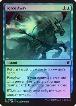 Force Away - Foil 040/269 Khans of Tarkir Foil Singles