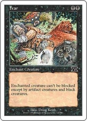 Fear MTG 6th Edition (Classic) (Magic Cards) Singles
