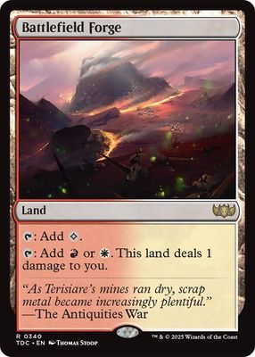 SJ Battlefield Forge - Commander: Tarkir: Dragonstorm (TDC) Commander: Tarkir: Dragonstorm
