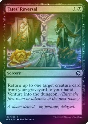 Fates&#39; Reversal 102/281 - Foil Adventures in the Forgotten Realms Foil Singles