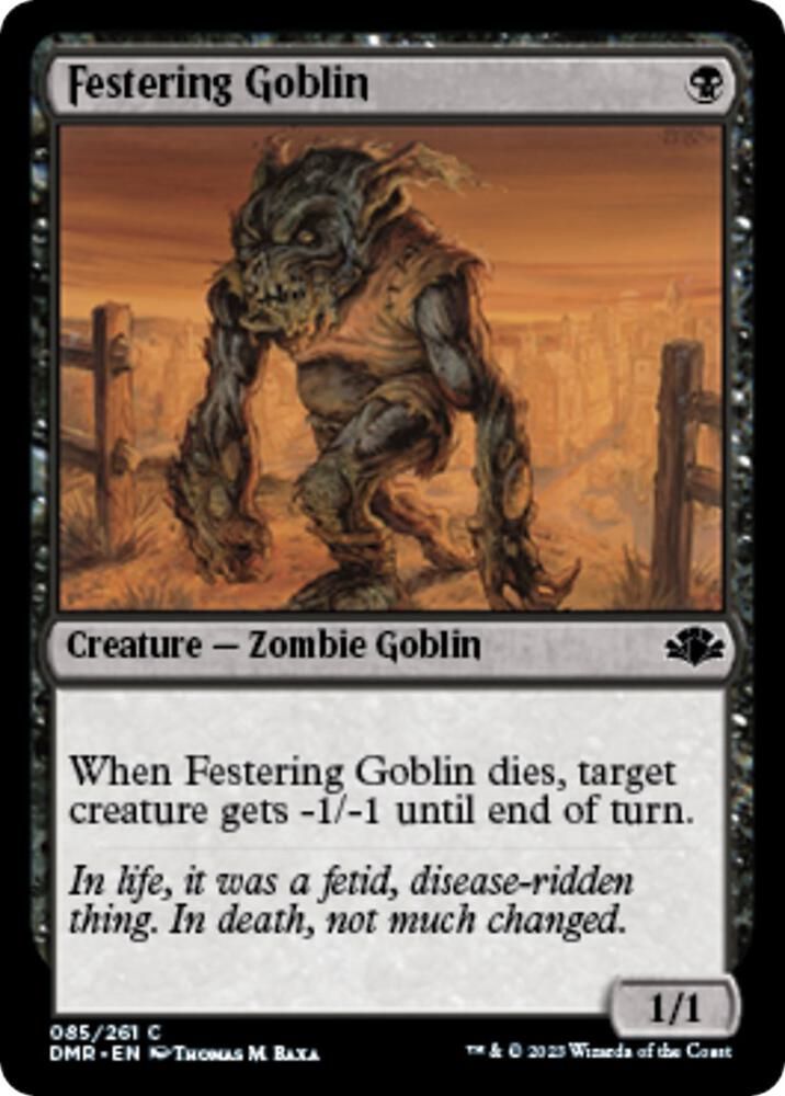 Festering Goblin - Dominaria Remastered (DMR) Dominaria Remastered
