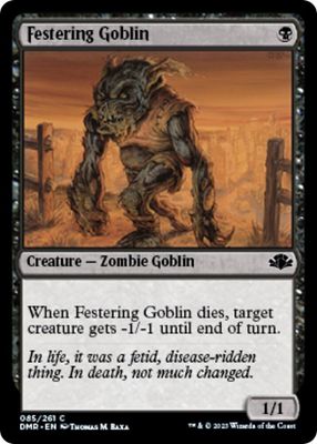 Festering Goblin - Dominaria Remastered (DMR) Dominaria Remastered