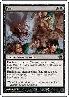 Fear MTG 9th Edition Singles