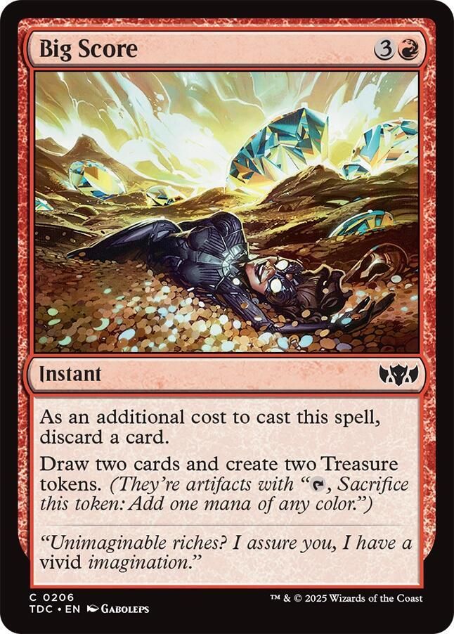 SJ Big Score - Commander: Tarkir: Dragonstorm (TDC) Commander: Tarkir: Dragonstorm