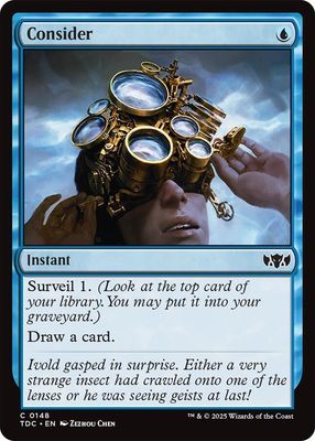 SJ Consider - Commander: Tarkir: Dragonstorm (TDC) Commander: Tarkir: Dragonstorm