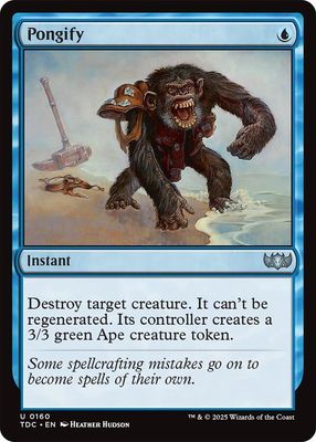 SJ Pongify - Commander: Tarkir: Dragonstorm (TDC) Commander: Tarkir: Dragonstorm