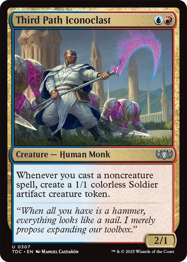 SJ Third Path Iconoclast - Commander: Tarkir: Dragonstorm (TDC) Commander: Tarkir: Dragonstorm