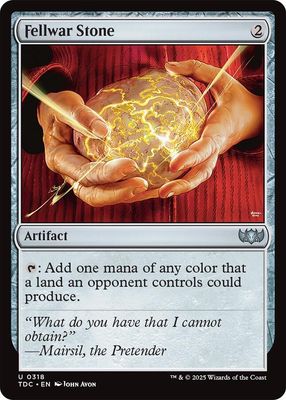 SJ Fellwar Stone - Commander: Tarkir: Dragonstorm (TDC) Commander: Tarkir: Dragonstorm