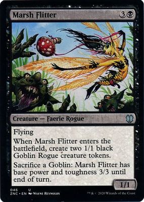 Marsh Flitter 046 Zendikar Rising Commander Singles (Español)