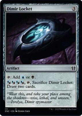 Dimir Locket 111 Zendikar Rising Commander Singles (Español)