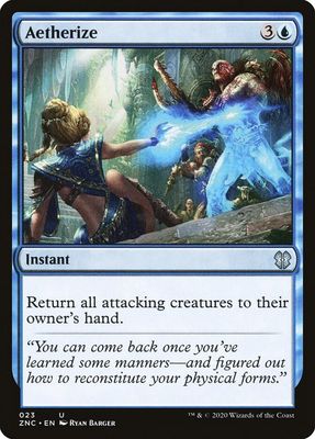 Aetherize - Commander: Zendikar Rising (ZNC) Commander: Zendikar Rising (Español)